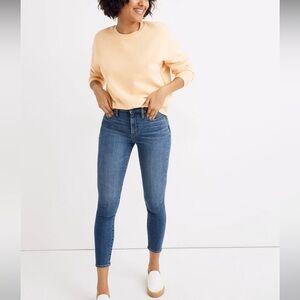 Madewell Curvy High-Rise Skinny Crop Jeans in Dalstrom Wash Sz 28
